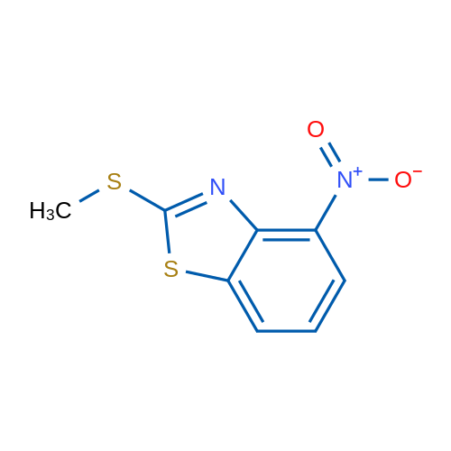 2-(Methylthio)-4-nitrobenzo[d]thiazole 1g