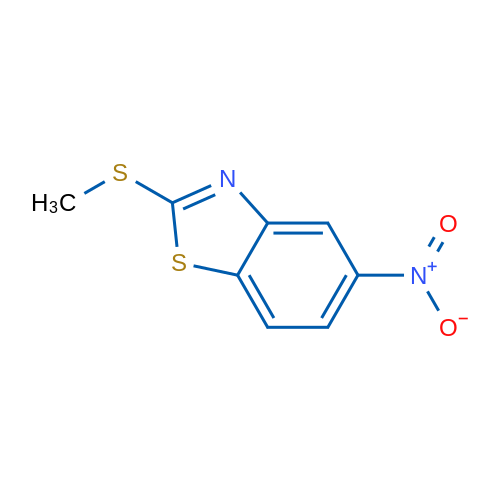 2-(Methylthio)-5-nitrobenzo[d]thiazole 1g