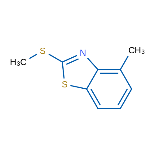 4-Methyl-2-(methylthio)benzo[d]thiazole 1g