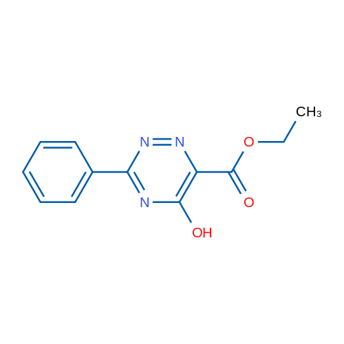 Ethyl 5-hydroxy-3-phenyl-1,2,4-triazine-6-carboxylate 1g
