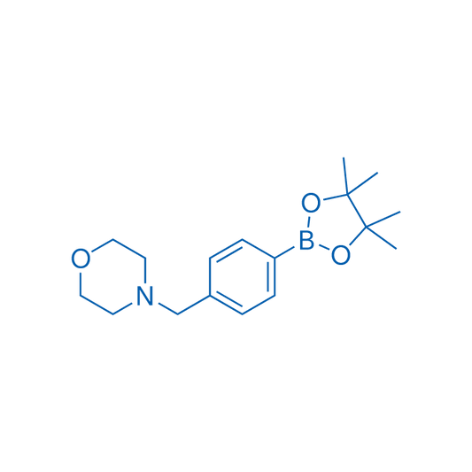 4-(4-(4,4,5,5-Tetramethyl-1,3,2-dioxaborolan-2-yl)benzyl)morpholine 5g