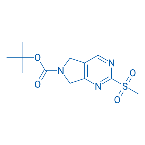 tert-Butyl 2-(methylsulfonyl)-5H-pyrrolo[3,4-d]pyrimidine-6(7H)-carboxylate 5g