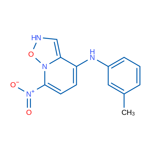 7-Nitro-N-(m-tolyl)-2H-[1,2,5]oxadiazolo[2,3-a]pyridin-4-amine 1g