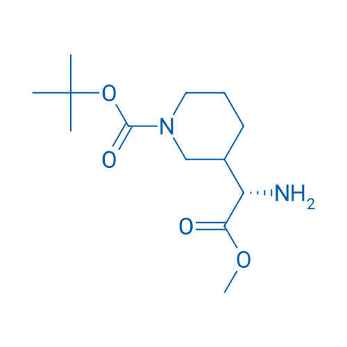 tert-Butyl 3-((S)-1-amino-2-methoxy-2-oxoethyl)piperidine-1-carboxylate 250mg