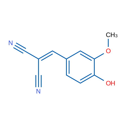 2-(4-Hydroxy-3-methoxybenzylidene)malononitrile 1g