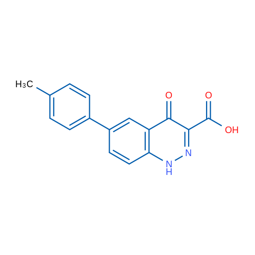 4-Oxo-6-(p-tolyl)-1,4-dihydrocinnoline-3-carboxylic acid 1g
