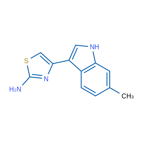 4-(6-Methyl-1H-indol-3-yl)thiazol-2-amine 1g