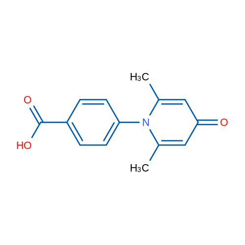 4-(2,6-dimethyl-4-oxopyridin-1(4H)-yl)benzoic acid 10g