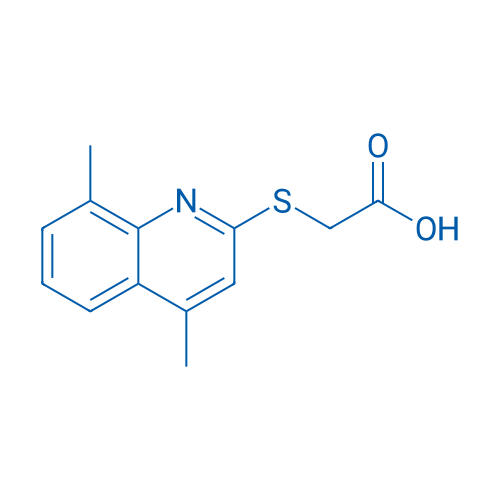2-((4,8-Dimethylquinolin-2-yl)thio)acetic acid 1g