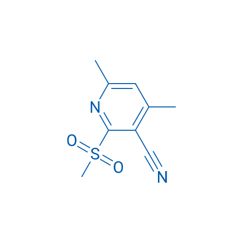 4,6-Dimethyl-2-(methylsulfonyl)nicotinonitrile 100mg