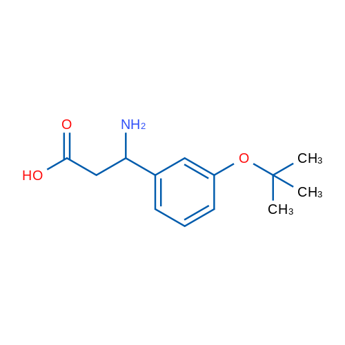 3-Amino-3-(3-(tert-butoxy)phenyl)propanoic acid 250mg