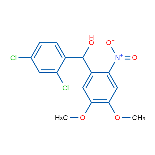 (2,4-Dichlorophenyl)(4,5-dimethoxy-2-nitrophenyl)methanol 1g