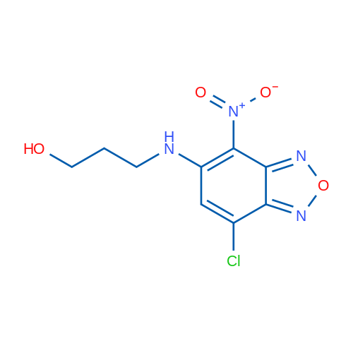 3-[(7-CHloro-4-nitro-2,1,3-benzoxadiazol-5-yl)amino]propan-1-ol 5g