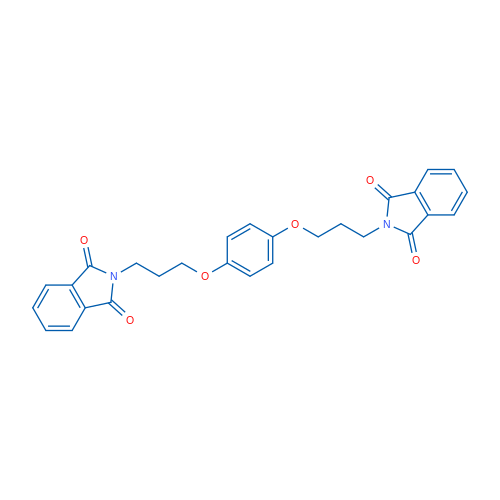2-(3-{4-[3-(1,3-dioxo-2,3-dihydro-1H-isoindol-2-yl)propoxy]phenoxy}propyl)-2,3-dihydro-1H-isoindole-1,3-dione 1g