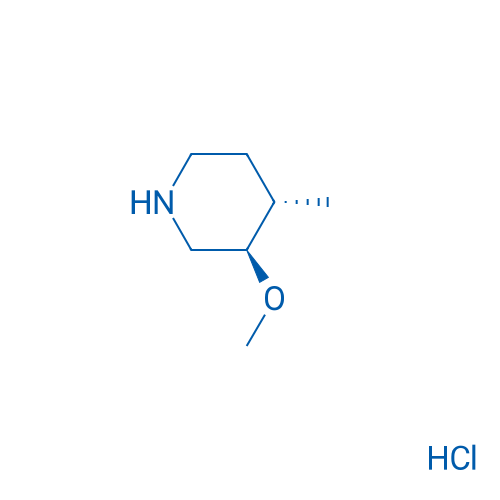 Rac-(3R,4S)-3-methoxy-4-methylpiperidine hydrochloride 100mg