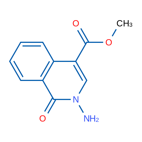 Methyl 2-amino-1-oxo-1,2-dihydroisoquinoline-4-carboxylate 1g