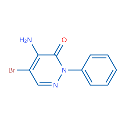 4-Amino-5-bromo-2-phenylpyridazin-3(2H)-one 1g