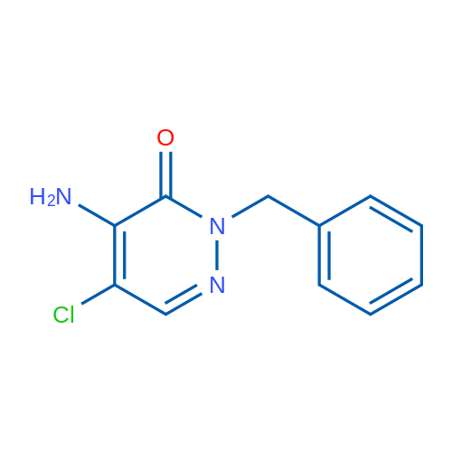 4-Amino-2-benzyl-5-chloropyridazin-3(2H)-one 1g