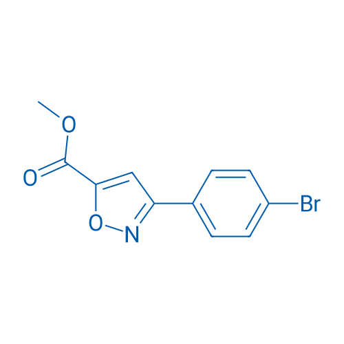 Methyl 3-(4-bromophenyl)isoxazole-5-carboxylate 250mg