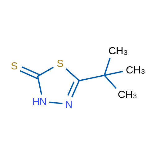 5-(tert-Butyl)-1,3,4-thiadiazole-2(3H)-thione 5g