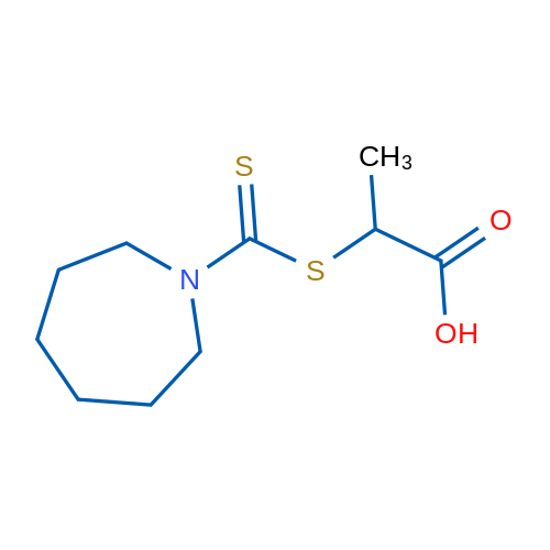 2-((Azepane-1-carbonothioyl)thio)propanoic acid 5g
