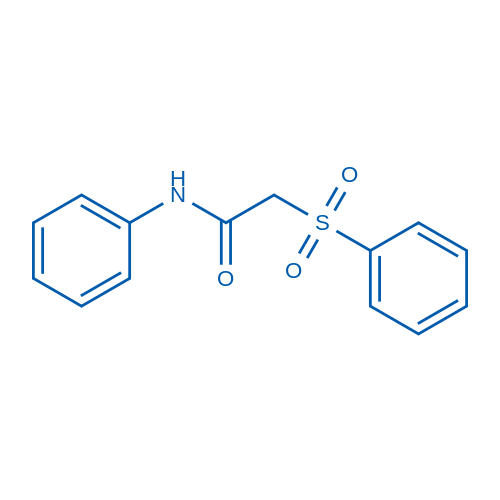 N-Phenyl-2-(phenylsulfonyl)acetamide 1g
