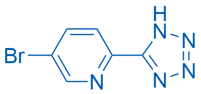 5-Bromo-2-(2H-tetrazol-5-yl)pyridine 25g