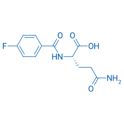 (2S)-4-Carbamoyl-2-[(4-fluorophenyl)formamido]butanoic acid 1g