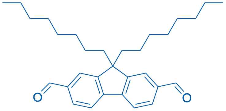 9,9-Di-n-octylfluorene-2,7-dicarboxaldehyde 100mg