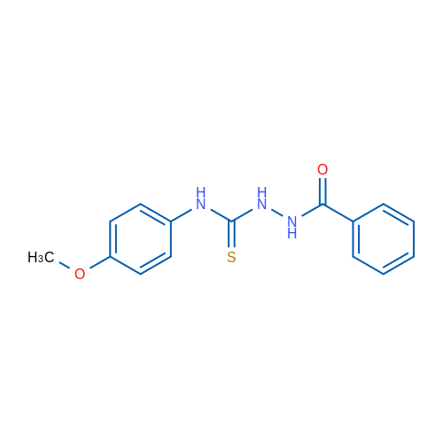 N-{[(4-methoxyphenyl)carbamothioyl]amino}benzamide 1mg