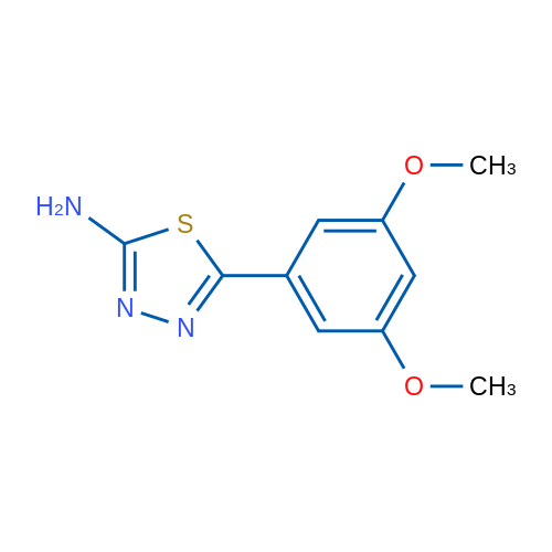5-(3,5-Dimethoxyphenyl)-1,3,4-thiadiazol-2-amine 1g