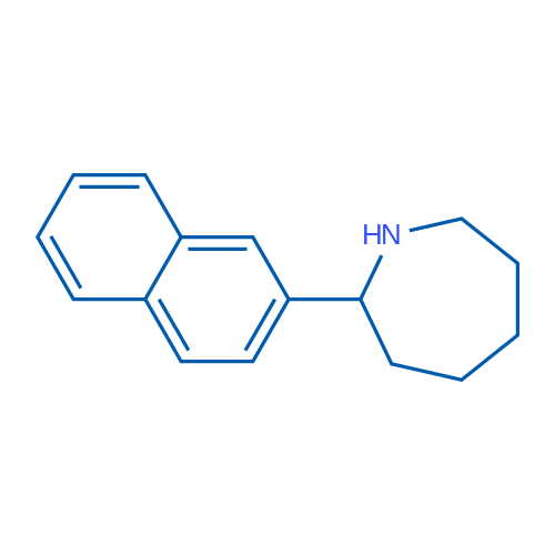 2-(Naphthalen-2-yl)azepane 1g