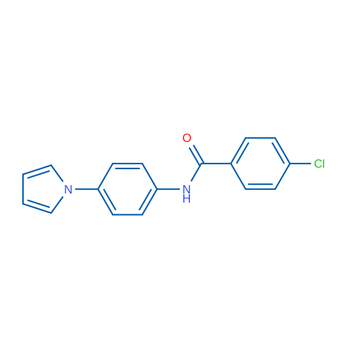 4-Chloro-N-[4-(1H-pyrrol-1-yl)phenyl]benzamide 1g