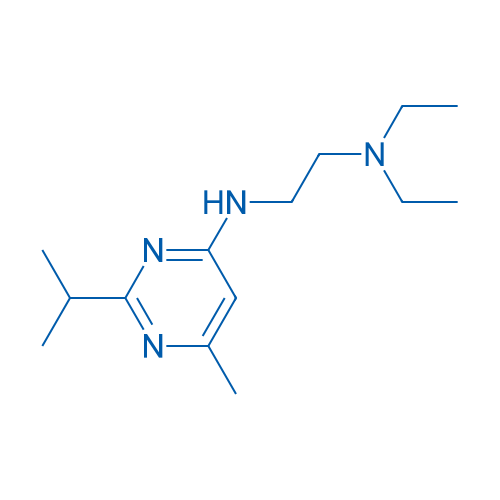 N-[2-(Diethylamino)ethyl]-6-methyl-2-(propan-2-yl)pyrimidin-4-amine 1g