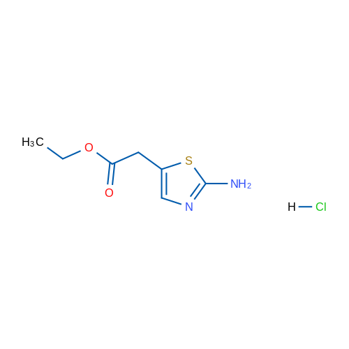 Ethyl 2-(2-aminothiazol-5-yl)acetate hydrochloride 1g