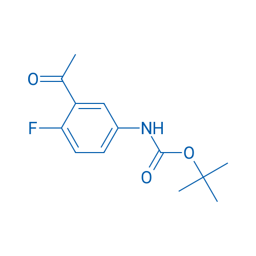 tert-Butyl n-(3-acetyl-4-fluorophenyl)carbamate 1g