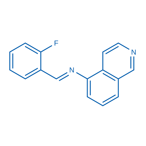 (1E)-1-(2-Fluorophenyl)-N-(isoquinolin-5-yl)methanimine 1g