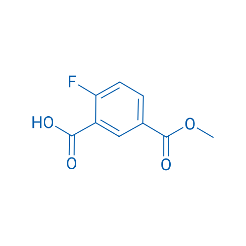 2-Fluoro-5-(methoxycarbonyl)benzoic acid 250mg