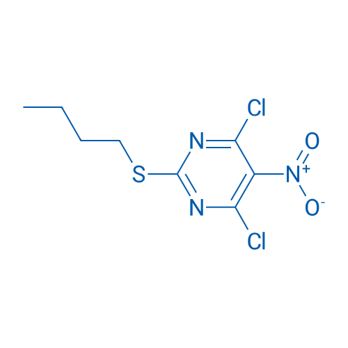 2-(Butylthio)-4,6-dichloro-5-nitropyrimidine 1g