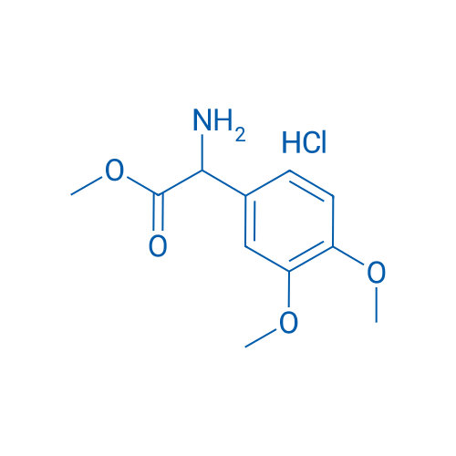 Methyl 2-amino-2-(3,4-dimethoxyphenyl)acetate hydrochloride 50mg