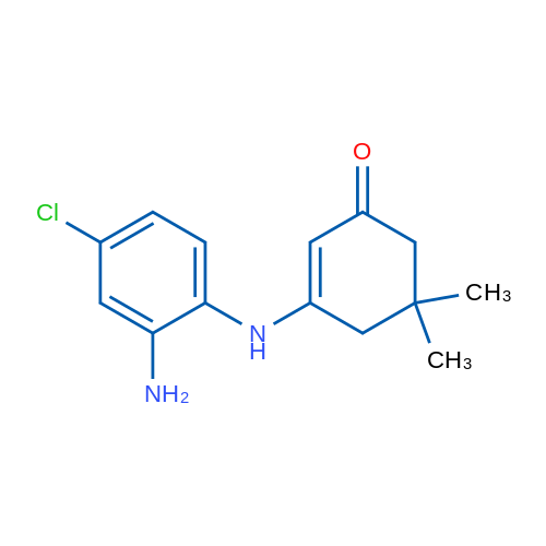 3-[(2-Amino-4-chlorophenyl)amino]-5,5-dimethylcyclohex-2-en-1-one 1g