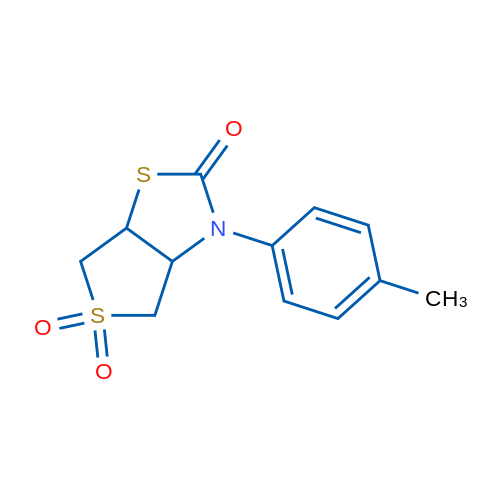 3-(p-Tolyl)tetrahydrothieno[3,4-d]thiazol-2(3H)-one 5,5-dioxide 1g