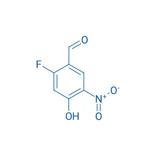 2-Fluoro-4-hydroxy-5-nitrobenzaldehyde 250mg