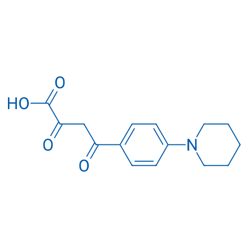 2,4-Dioxo-4-(4-(piperidin-1-yl)phenyl)butanoic acid 100mg
