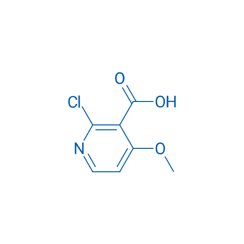2-Chloro-4-methoxynicotinic acid 1g