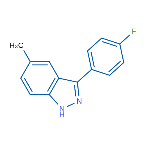 3-(4-Fluorophenyl)-5-methyl-1H-indazole 1g