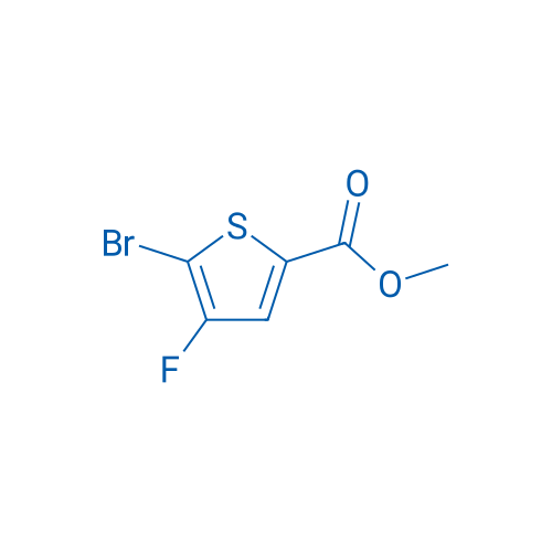 Methyl 5-bromo-4-fluorothiophene-2-carboxylate 250mg