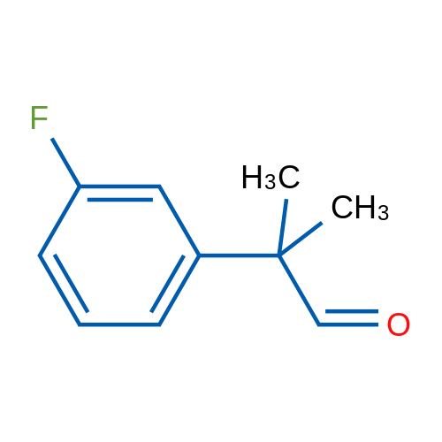 2-(3-Fluorophenyl)-2-methylpropanal 1g