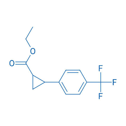 Ethyl 2-(4-(trifluoromethyl)phenyl)cyclopropane-1-carboxylate 1g