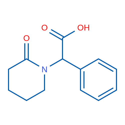 2-(2-Oxopiperidin-1-yl)-2-phenylacetic acid 1g